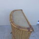 Scandinavian vintage rattan bar