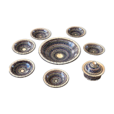 Service plat marocain artisanal 8 pièces