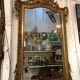 Miroir doré Louis XVl