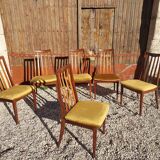 Chaises en teck Leslie Dandy