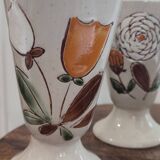 Mazagrans Mugs X 4 in glazed stoneware from the 70s