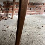 Dining table vintage compass legs