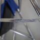 Vintage italian chrome folding chair, 1960s