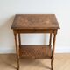 Antique marquetry wooden dresser