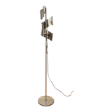 Stainless steel floor lamp, 1970