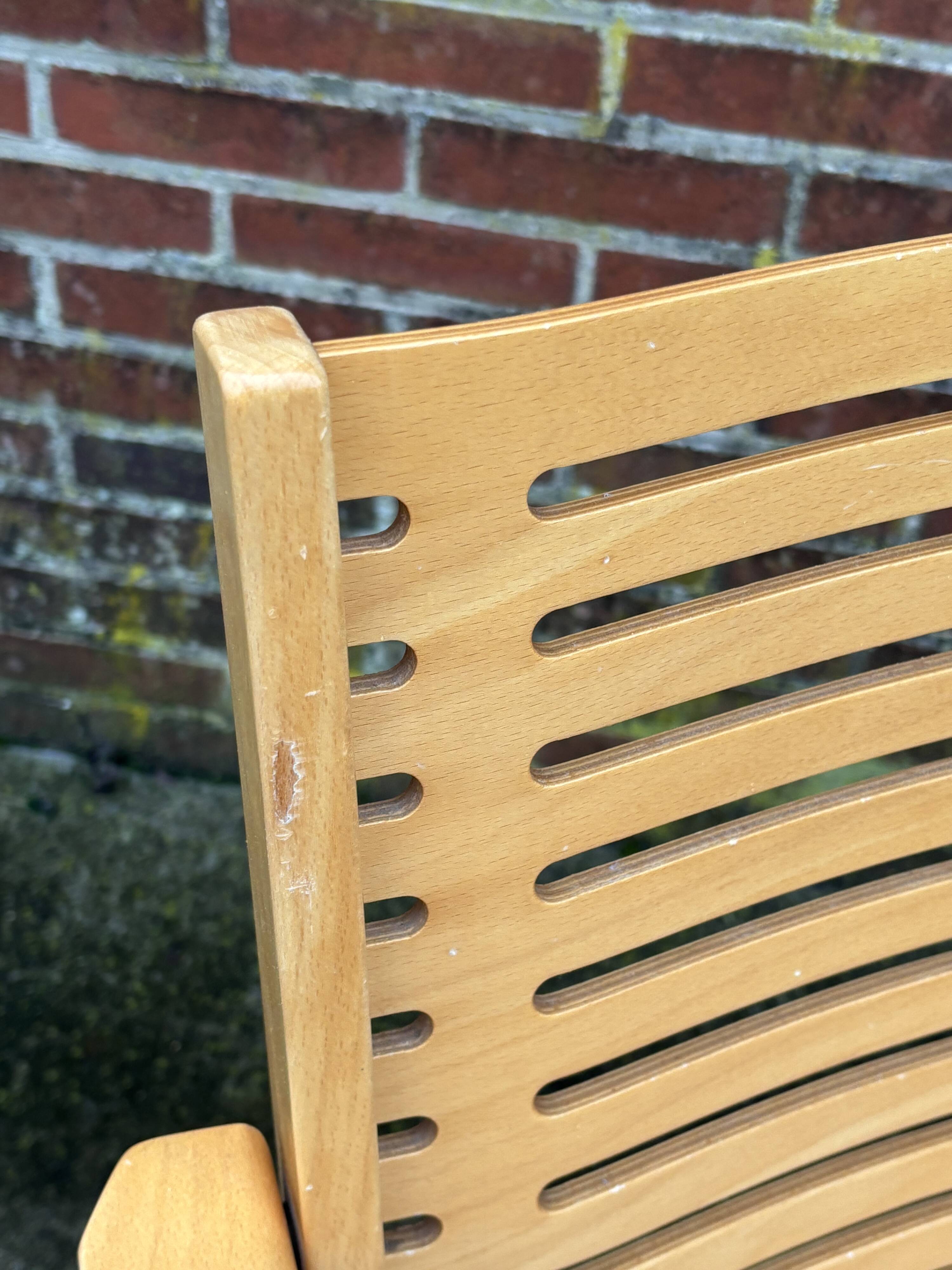 Niko Kralj Rex Plywood Folding Chair for Stol 1950s in wood