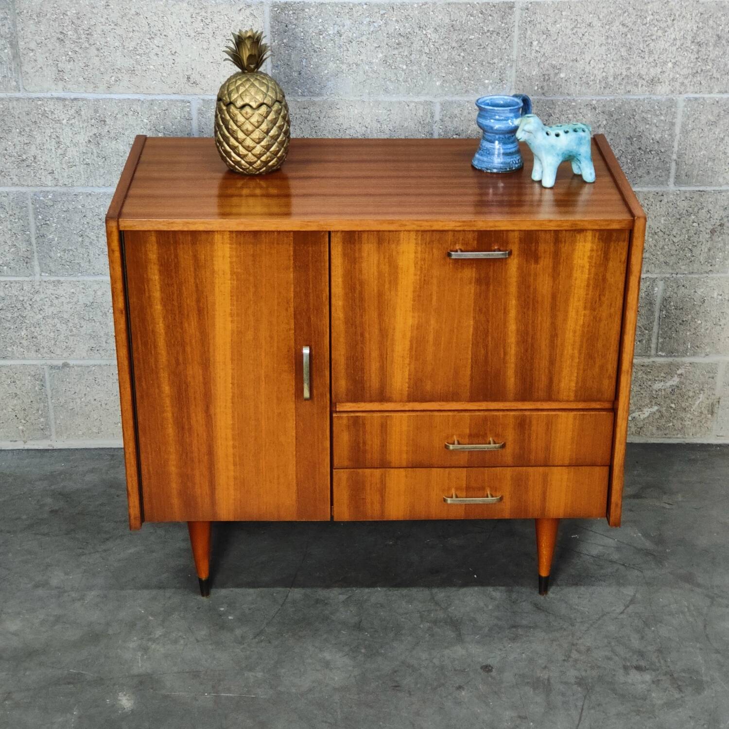 French Scandinavian style sideboard 1970