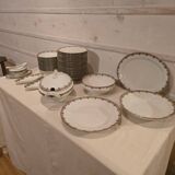 Limoges porcelain service.