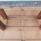 Art Deco table in burr walnut