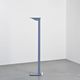 ID-S floor lamp in gray lacquered metal by Ettore Sottsass, Zumtobel, circa 1987