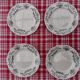 Set de 4 assiettes Longchamp choiseul