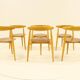 Heart dining set, designed by Hans Wegner for Fitz Hansen,  Denmark 1960s