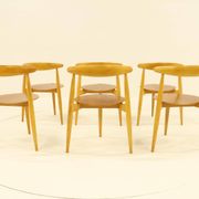 Service de table Heart, conçu par Hans Wegner pour Fitz Hansen, Danemark, années 1960