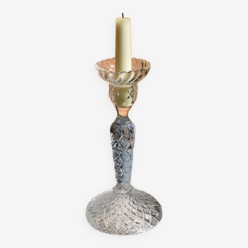 Moulded candle holder