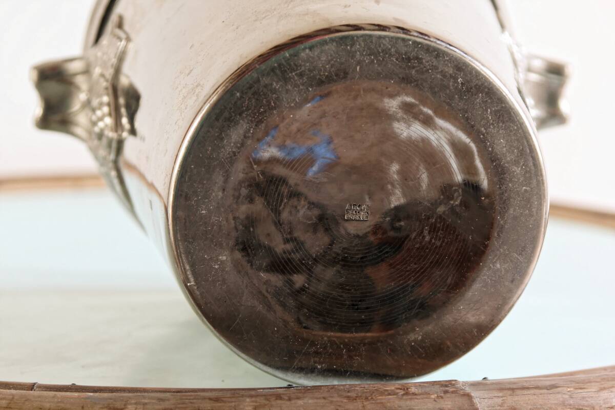 Art deco Champagne bucket, Piper Heidsieck Reims
