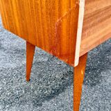 Commode vintage pieds compas