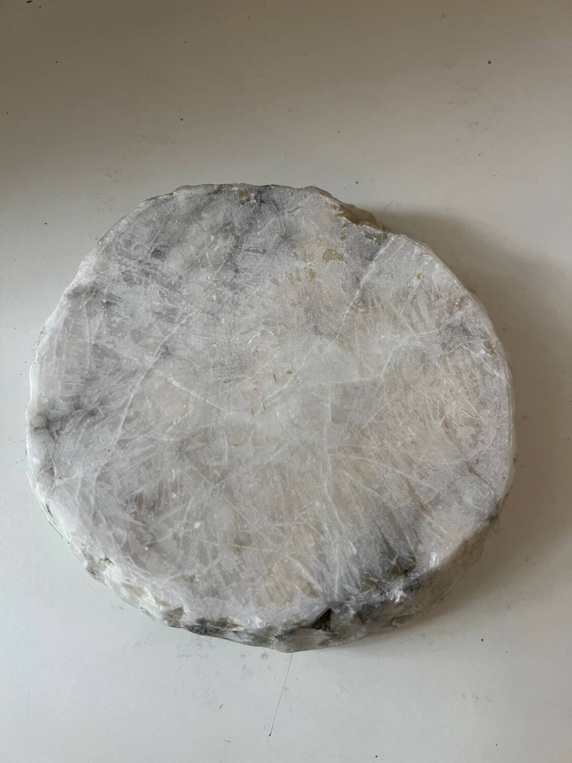 Vintage 1970s hard stone ashtray (marble, granite)