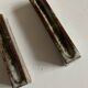 Set of 7 modernist pyrite stoneware potter's knife holders 1970