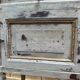 Pair of bedside tables – Louis XVI style – Painted wood, oak, brass, po