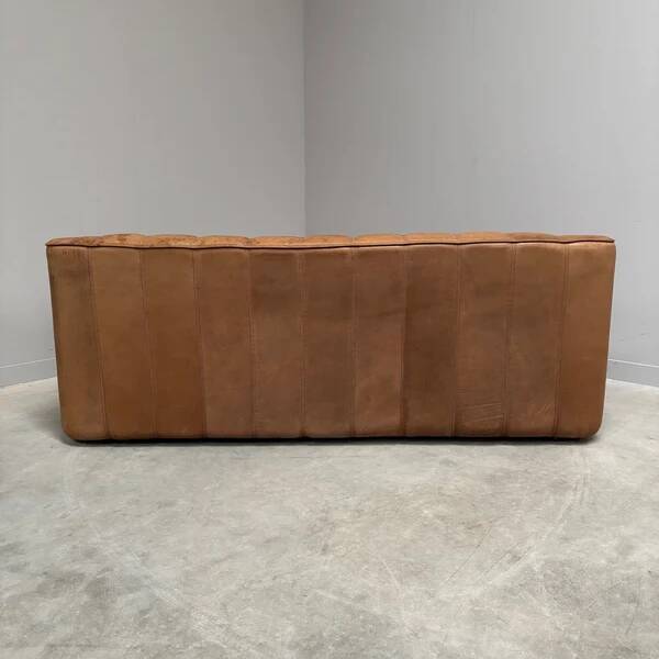 Vintage De Sede DS44 3 seat sofa, 1970s