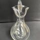 Orangeade pitcher with ice bag – Plain crystal – 19th century