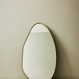 Miroir en laiton 60cm