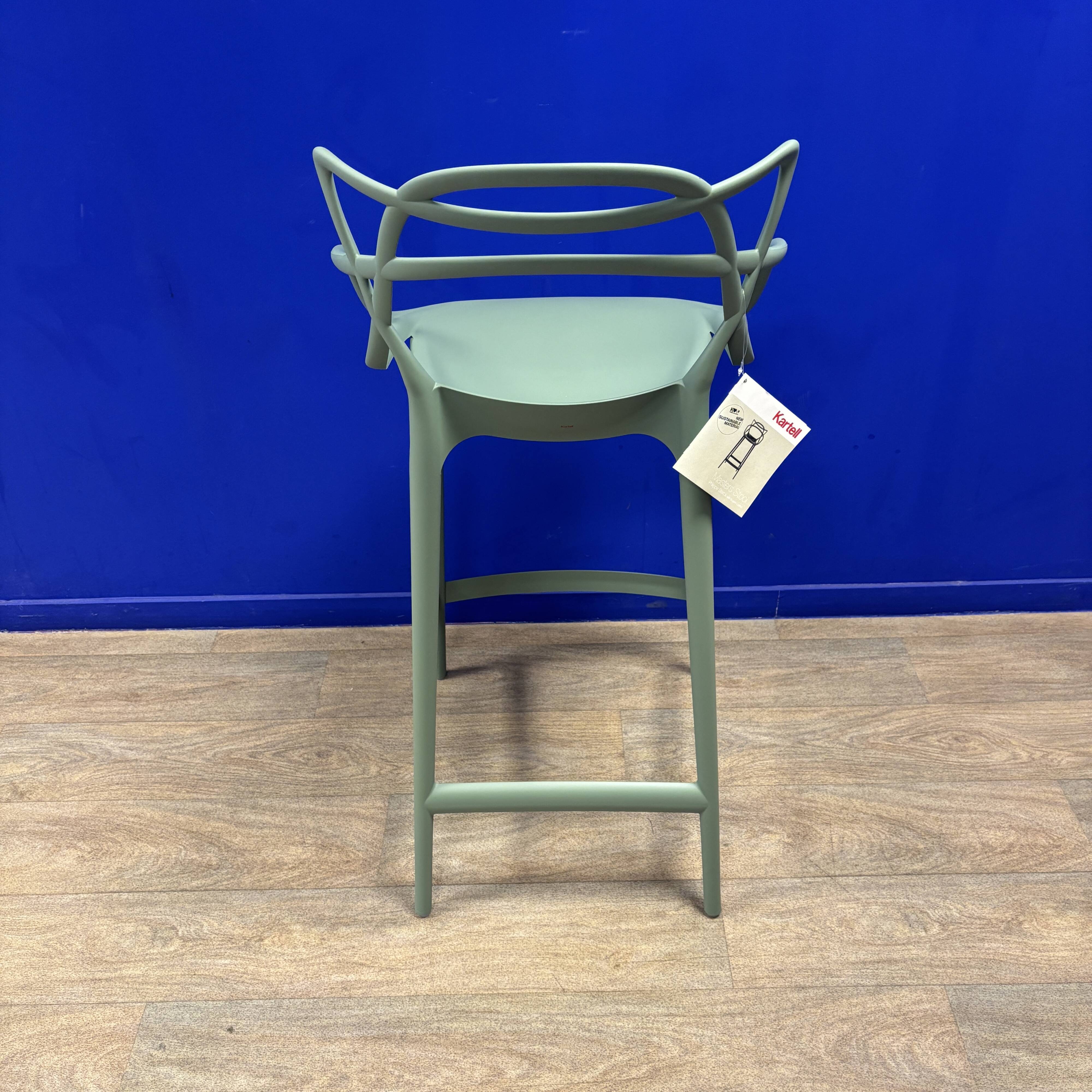 Masters Stool 65cm Sage Green - Kartell