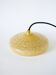 Clichy glass suspension, Dark Yellow, 1930 - 20 x 6.5 cm