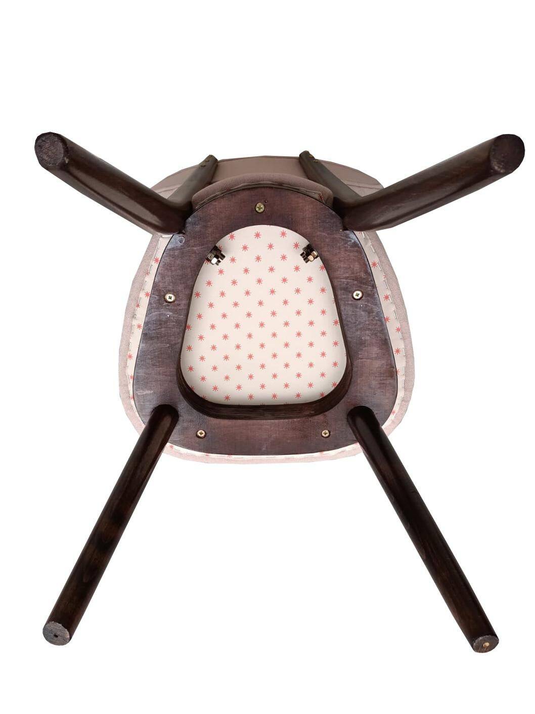 Chaise cœur rose eau vintage Europe 1960s