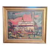 Central painting by Artix Theron