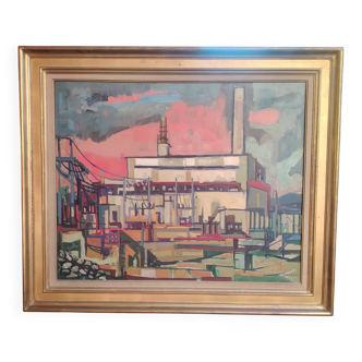 Central painting by Artix Theron