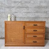 Sideboard sideboard Dal Vera wicker bambu style