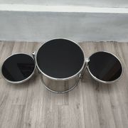 Leitmotiv 1970s rotating tray side table