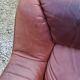 Paire de fauteuils et canapé De Sede en cuir cognac des années 70/80