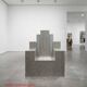 Architectural armchair in polished concrete – Unique artisan piece.