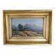 Oil on canvas signed Emile Gochaux Pyrenees, circa 1900