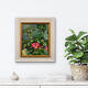 Diana maxwell's painting armfield b.1920. english. pink primulas & pot plants.