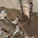 Series of 14 vintage Nagel style modular candle holders