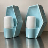 Pair of Scandinavian Vintage Bathroom Sconces Wall lamps