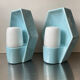 Pair of Scandinavian Vintage Bathroom Sconces Wall lamps