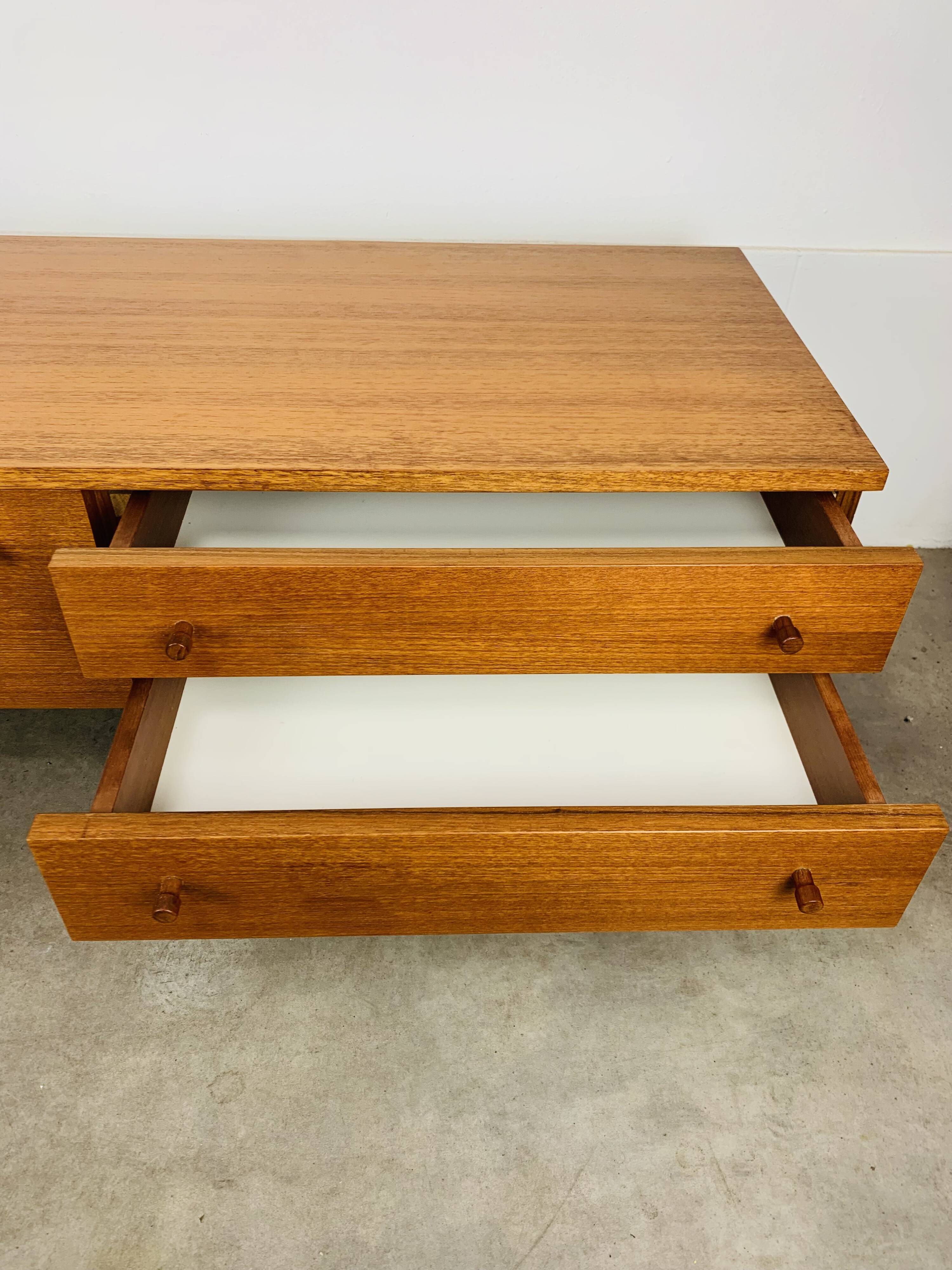 Vintage Scandinavian teak sideboard from the 1960s, TV stand