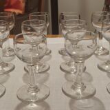 Set of 12 liquor glasses