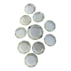 Set of 9 dessert plates and 1 serving platter Victoria China
