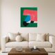 Modern minimalist art "lucky charm" by Bodasca