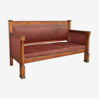 Seat style Empire early 1900s mahogany