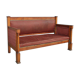 Seat style Empire early 1900s mahogany