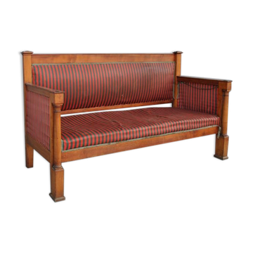 Seat style Empire early 1900s mahogany