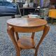 Art Deco side table in mahogany