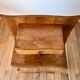 Bedside table in beech wood art deco 30s