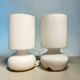 Lot of 4 assorted colors Scandinavian table lamps